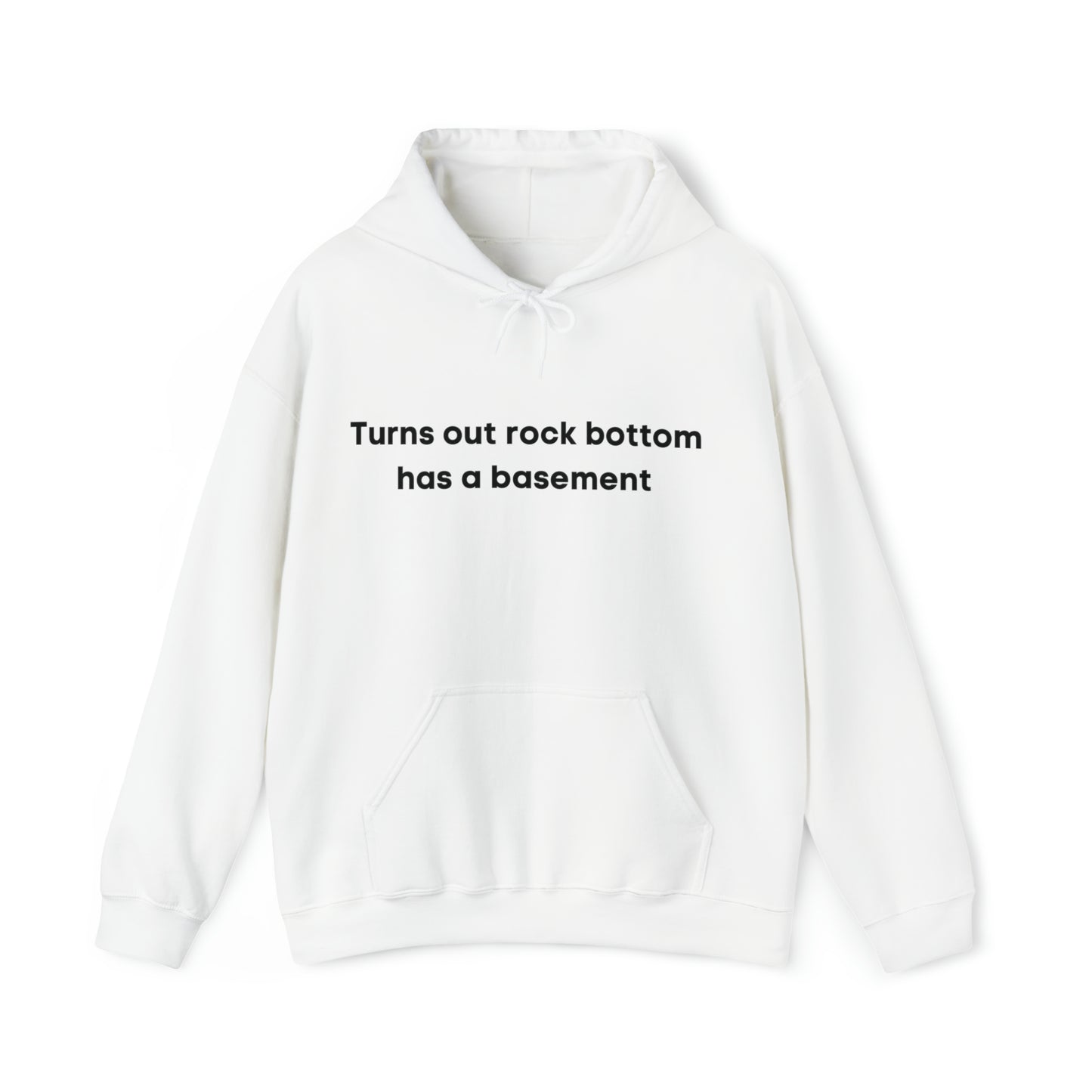 Turns Out Rock Bottom Has a Basement Hoodie