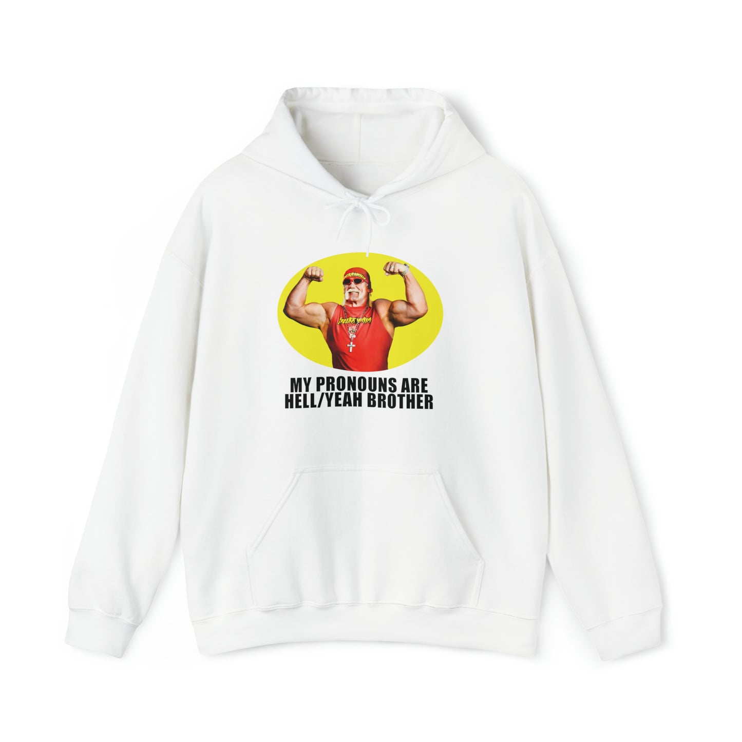 My Pronouns Are Hell/Yeah Brother Hoodie